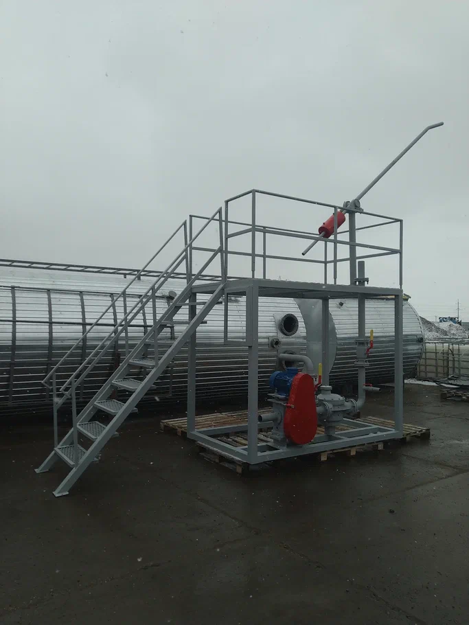 Пост отгрузки эмульсии и битума